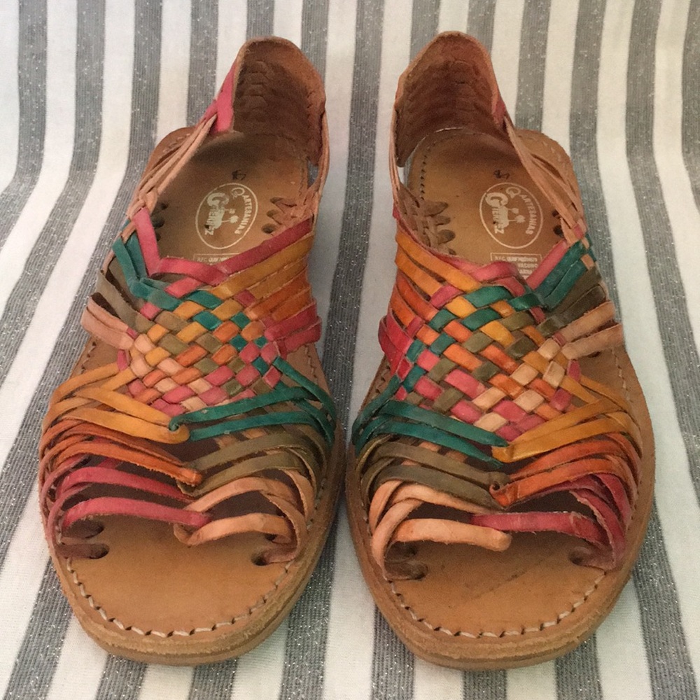 Authentic huaraches from Zacatecas Mexico